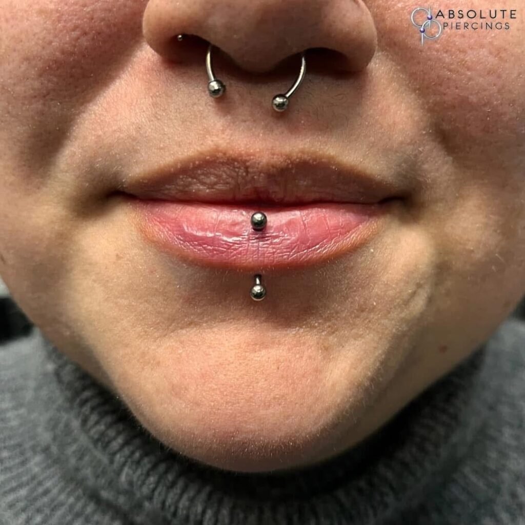 Body piercing at New Identity