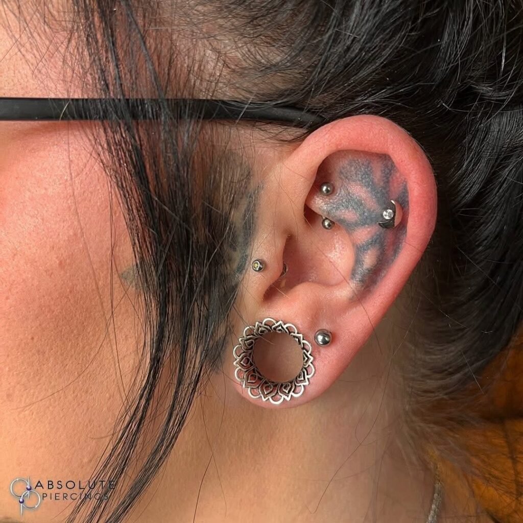 Body piercing at New Identity