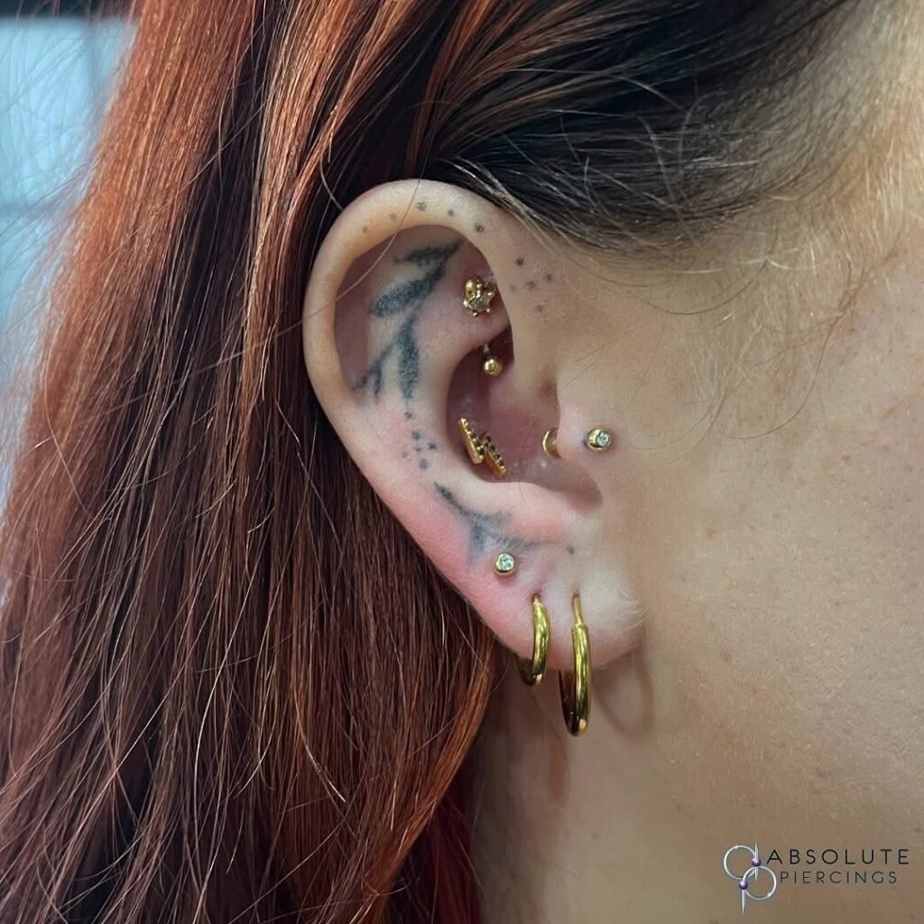 Body piercing at New Identity
