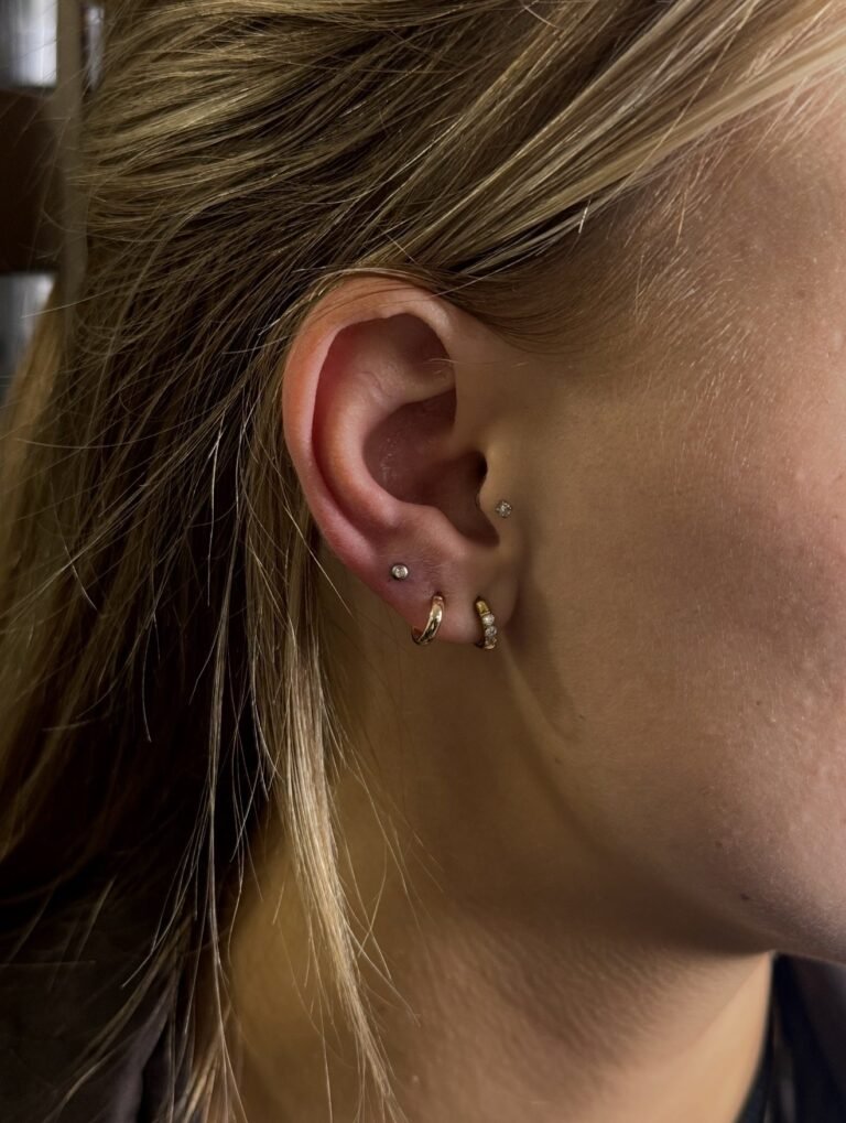 Body piercing at New Identity Shirley