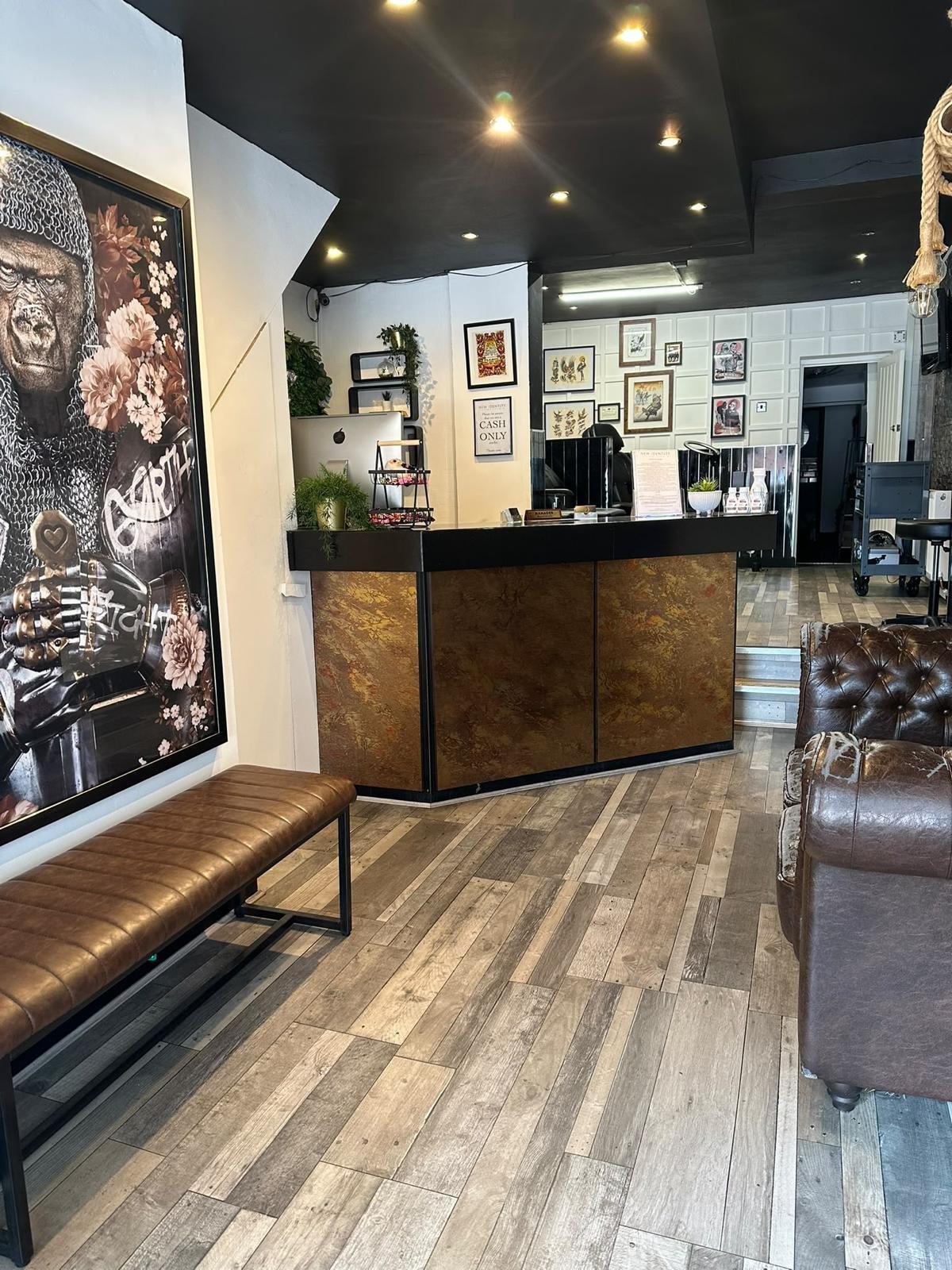 Inside New Identity Tattoos West Bromwich studio, New Street