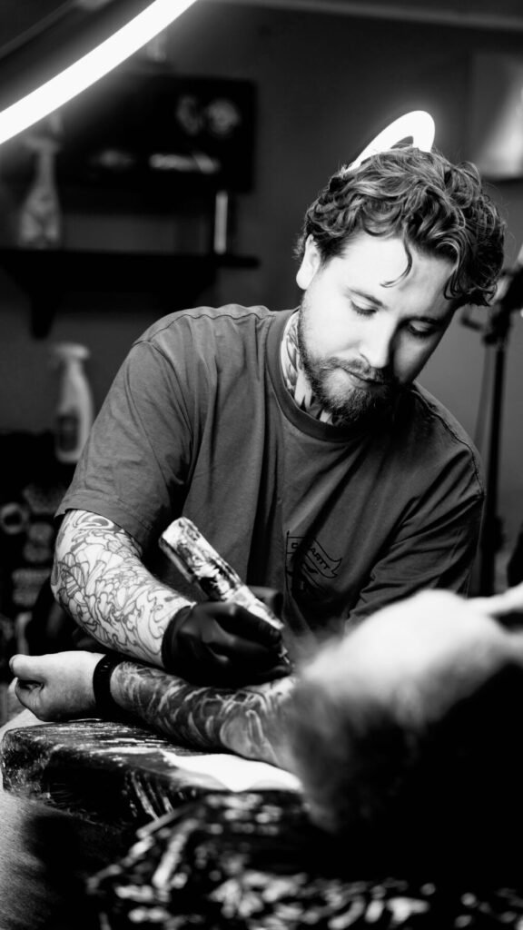 Tattooing at New Identity